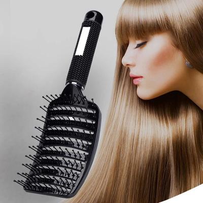 Massage-Haarbürste, Kopfhaut-Haarbürstenkamm, professioneller Rippenkamm, Haarshampoo-Bürsten, Friseurkamm, Rippenkamm für lockiges Haar