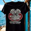 West Coast Choppers Motorrad-Grafik T-Shirt Herren Lässig Cool Biker-Stil Locker Baumwoll-T-Shirt