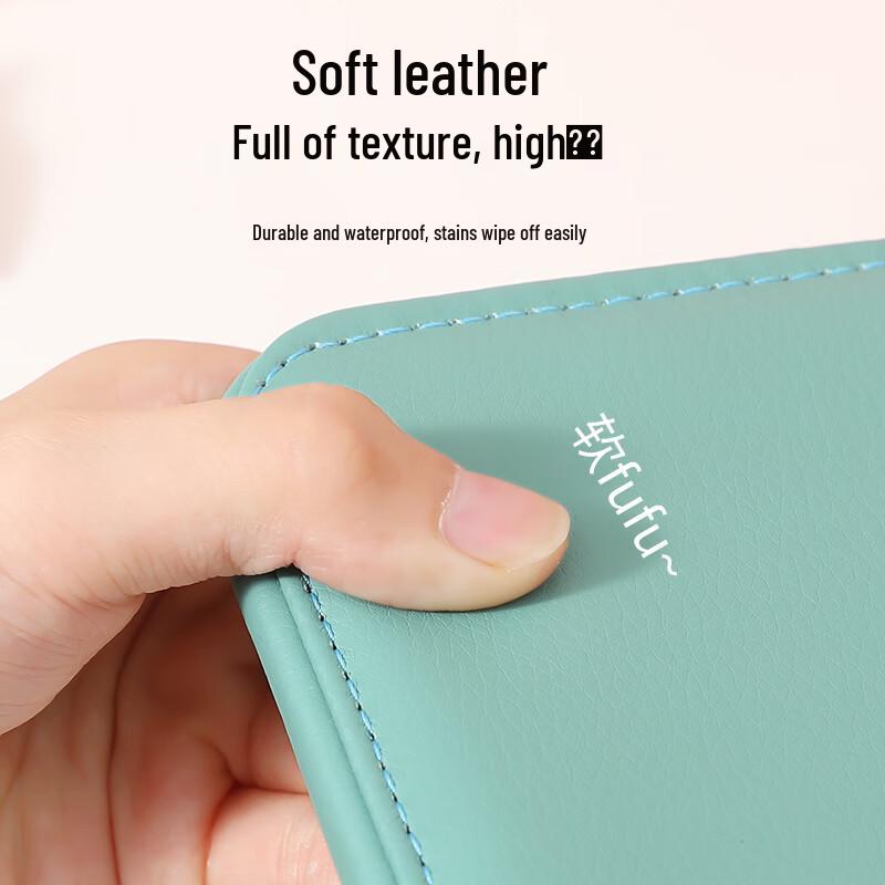Oeny Portable Thickened Bread-Shaped Makeup Mirror