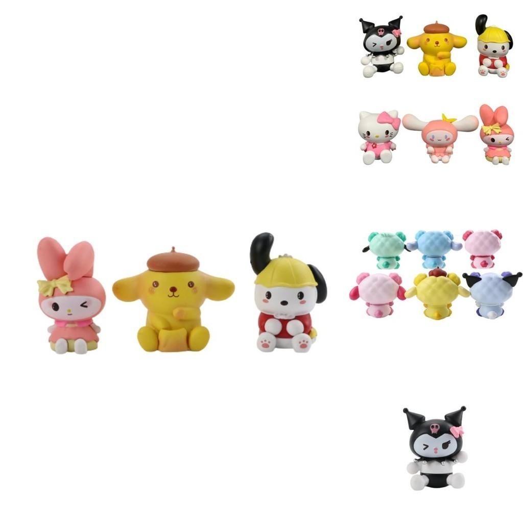 Exquisite Sanrio My Melody Figure Doll Toy Set For Collection And Gifting