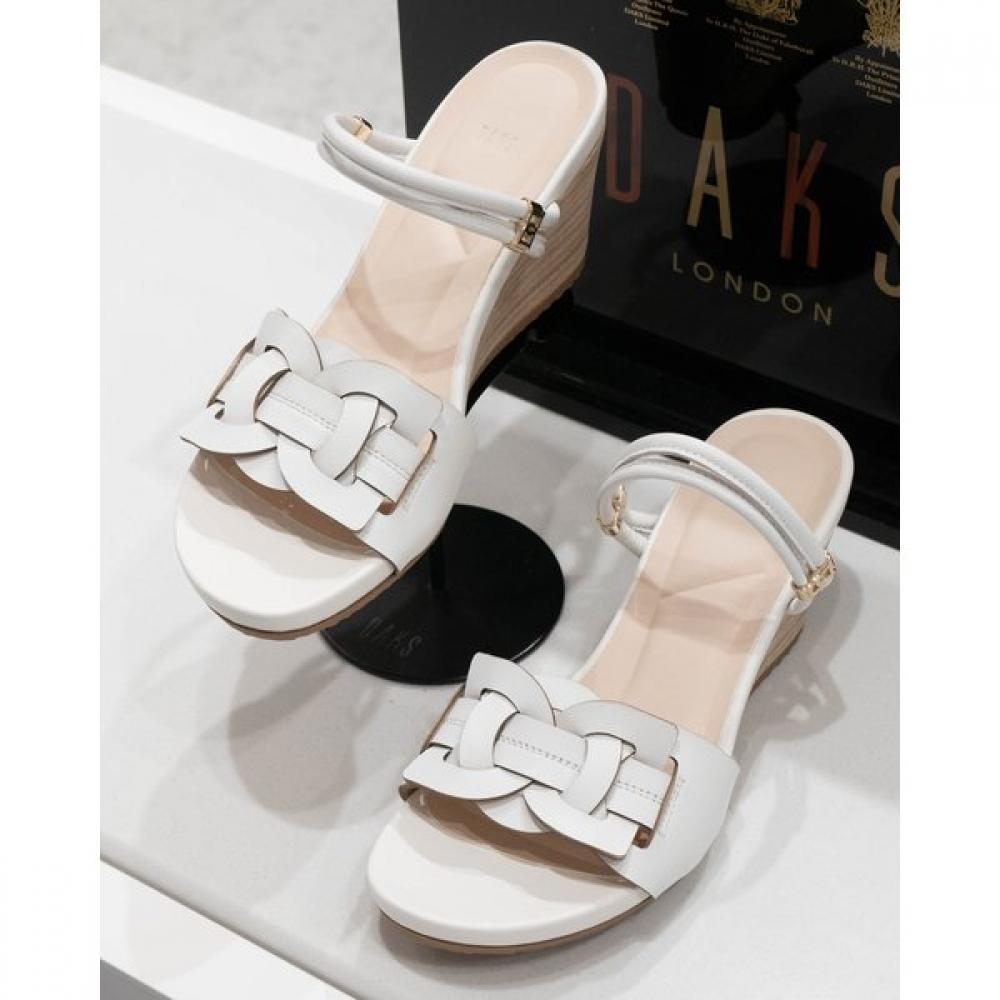 Daks 2way Wedge Heel Women Sandals Mules Dld309 red LS50225 17490₽