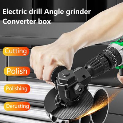 1 Set Electric Angle Grinder Strengthened Electric Drill Variable Angle Grinder Hand Tool Carpentry