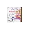 BAKAM 6010 Karaoke Machine for Kids 4-12 with 2 Microphones, Bluetooth 3D Surround Sound, Recording & Voice-Changing, Portable