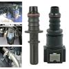 1 set Accoppiatore Tubo Flessibile Linea Carburante Auto 7,89 mm/ID6 Accoppiatore Tubo Connettore Rilascio Rapido Rilascio Accessori in Gomma Nylon