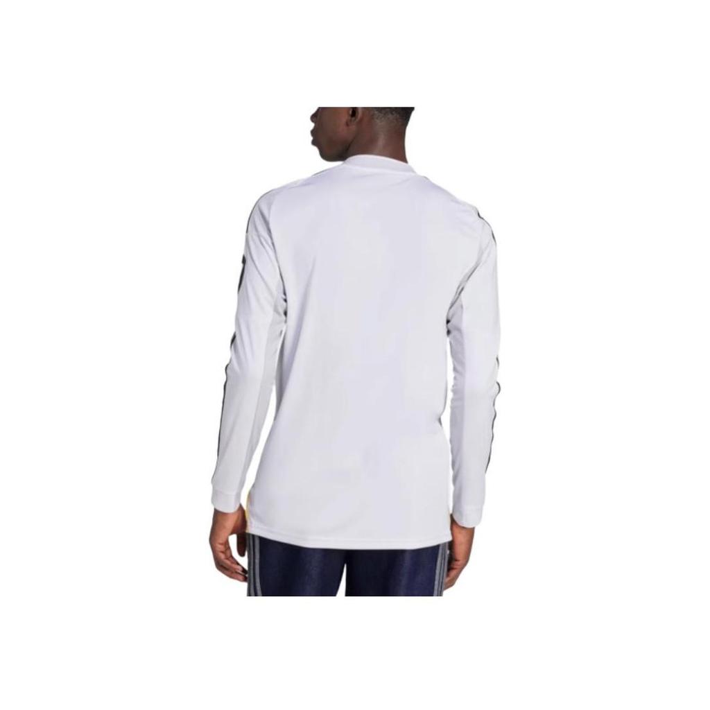 adidas Real Madrid 2025/26 Long Sleeve Home Jersey White JN8884