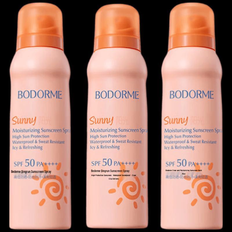 Bodcrme Clear Sunscreen Spray SPF50+ PA++++ (3-Pack)