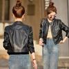 Women's High-End Lambskin Leather Jacket - 2025 Spring/Autumn Short Versatile Coat