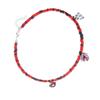 Festive Halloweens Necklace Featuring Spiders Designs Alloy Chain With Crystals Embellishments for Costume Accessories