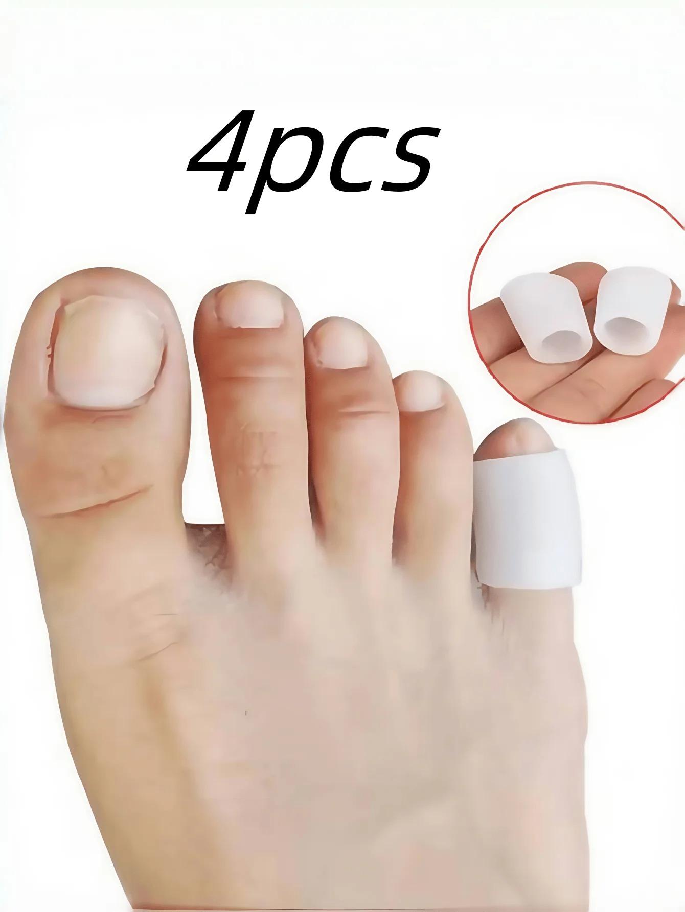

4/10/20/40pcs Toe Protectors for Walking,Relieve Painful Friction,Prevents Corns Blisters Suitable for High Heel Casual Leather