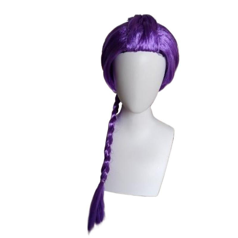 Kid Anime Kpop Demon Hunters Peruki Cosplay dla Rumi Mira Zoey Peruki Cosplay Peruka Czepek Świąteczny Halloween Kostiumy Cosplay Peruki