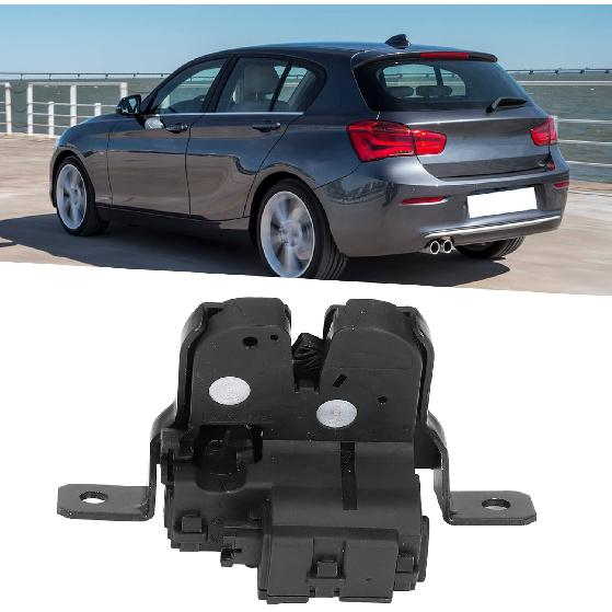 Trunk Lock Actuator, OE Number 51247248075 Durable Material Tailgate Lock, Replacement for 1 Series F20 F21 (Black)