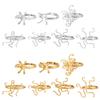 Heteromorphic Rings Blank Empty Tray Base for DIY Rings Setting Inlaid Turquoise Natural Gem Jewelry Making Accessories