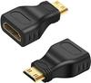 Mini Hdmi To Hdmi Adapter Ultra HD LogiLink 4K HDMI Adapter Gold Plated