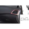 Chrome L&R AC Air Outlet Vent Cover 2pcs Fit For Nissan Sentra Sylphy 2013-2019
