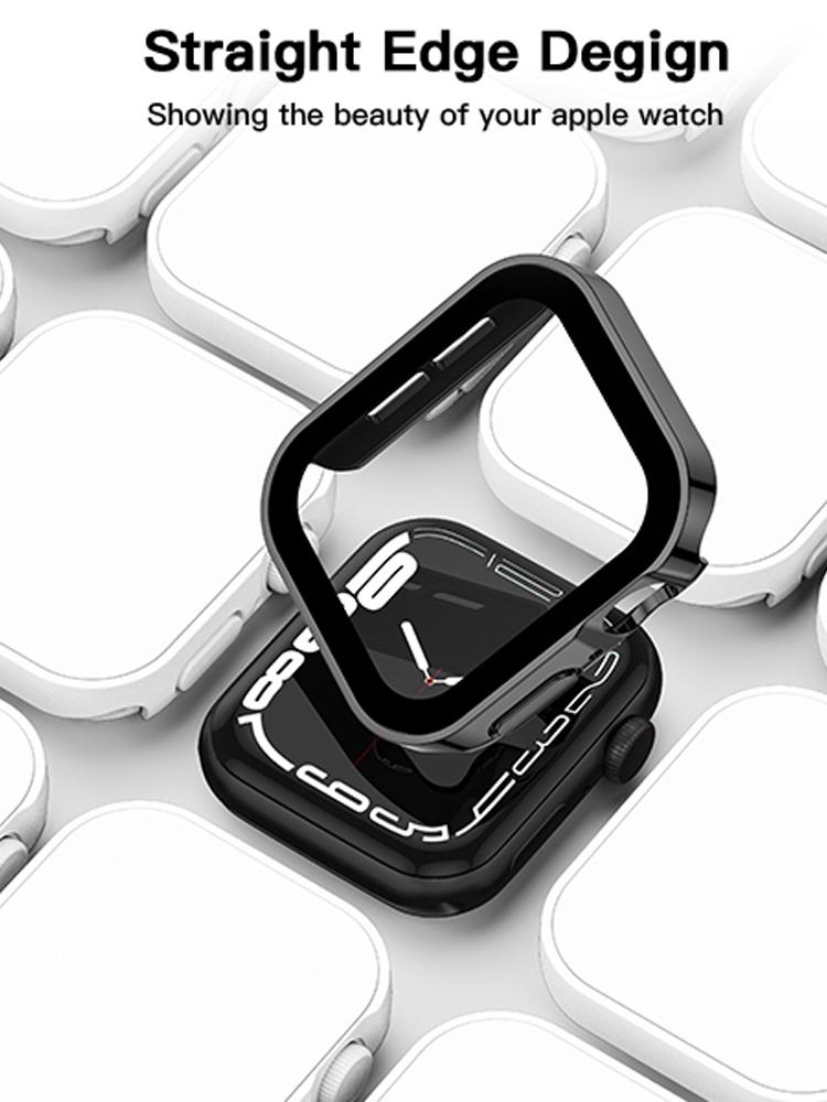 Screen Protector Case for Apple Watch Series 11 10 46mm 42mm Accessories Tempered Glass Hard PC Bumper Cover iWatch Protective