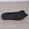 Fashion 2025 Slip on Pointed Toe Women's Flat Shoes Outdoor Plus Size Fashion Shallow Bow Tie Soft Sole Comfortable Casual Walking Flats