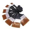 Black Handle Brush Metal Ring Wooden Handle Nylon Hair Artist Watercolor Oil Painting Gouache Acrylic Art Supplies
