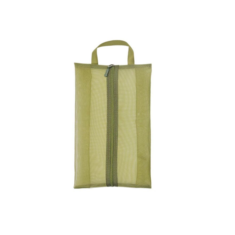 Zipper Shoe Storage Bag Transparent Mesh Mesh Shoe Bag New Sneaker Pouch