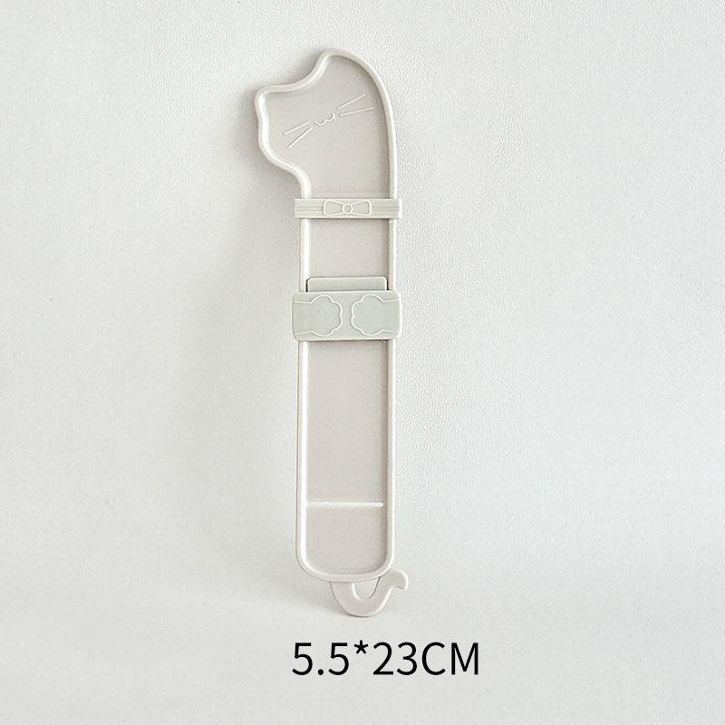 

Cat Food Strip Feeder Spoon Long Handle Multicolor Squeezer Pet Feeding Supplies No Mess Essential for Home Cat Owners