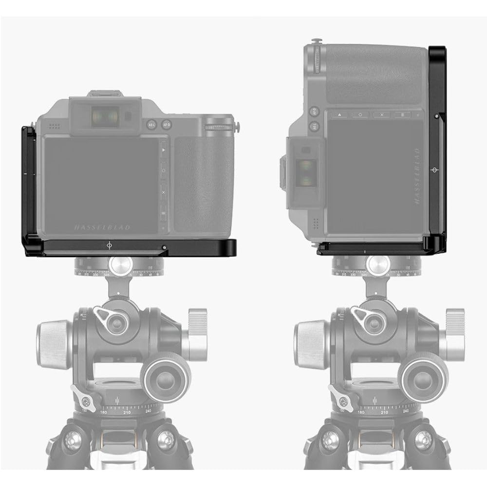 Leofoto Plate Compatible with Hasselblad X2D 100C X2D II 100C Compatible Machined Aluminum Expandable and Stable LPH-X2DII L-Shaped / Arca-Swiss