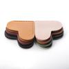 Heart-Shaped Leather Bookmark: Mini Portable Page Clip & Book Corner Protector