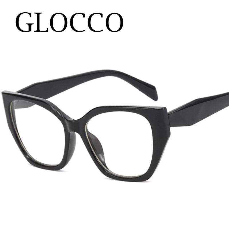 Vintage Black Cat Eye Anti Blue Light Glasses Women Luxury Brand Optical Computer Eyewear Fashion Square Reading
