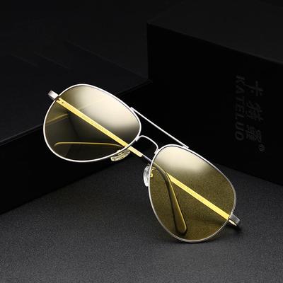SUNGLASSES VEITHDIA Mens Yellow Night Vision Glasses Anti-glare Driver Glasses for Men Pilot Polarized Sunglasses for Men Women V0922