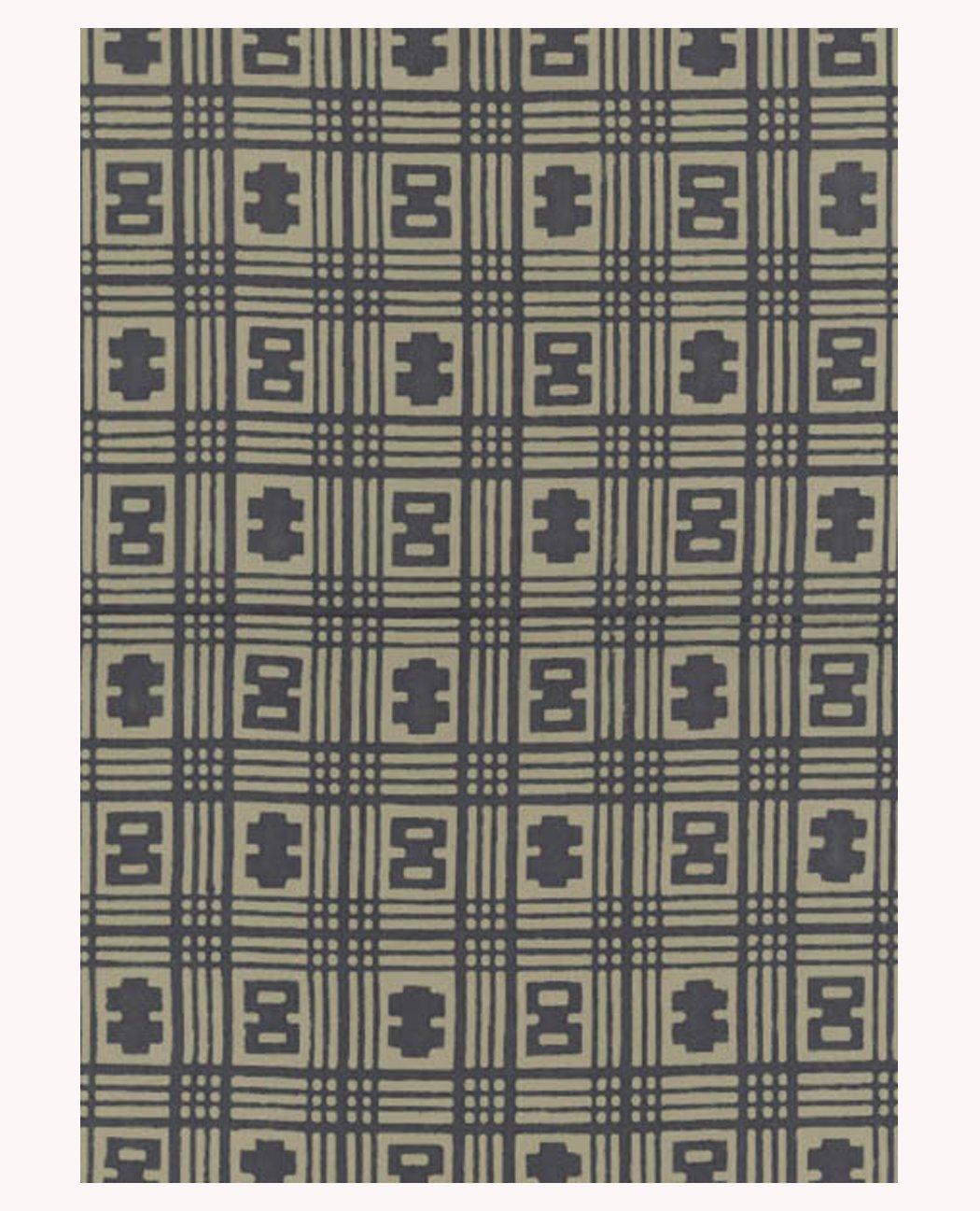 

Тенугуи Ручной работы в клетку Кикугоро, Окрашенный нива-дзоме, Чу-сен, 100% хлопок, Япония, (Серый) серый