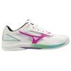 Mizuno Wave Drive 9 'Weiß und Rosa' Sneaker 81GA220505