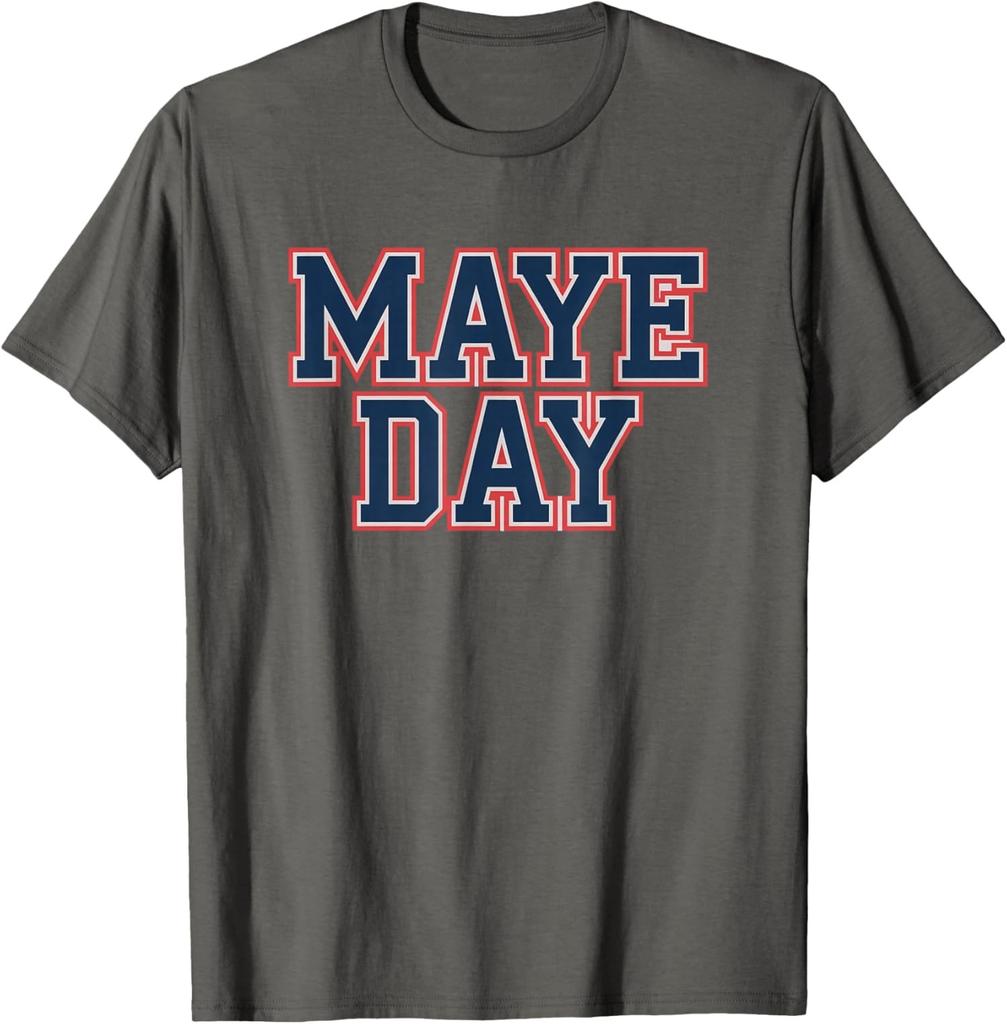 Maye Day - Football Theme Design Maye Football Unisex T-Shirt