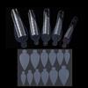 1 Sheet Duals Sided French Nail Forms Sticker French Line Sticker Nail Extension Forms Guide Stickers for Nail Design