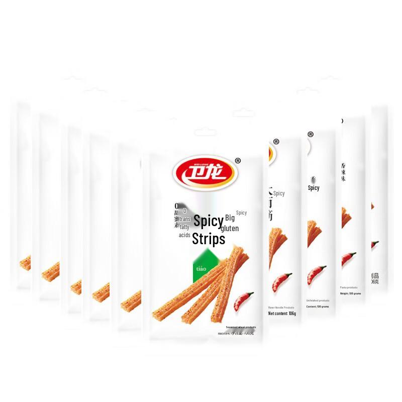 Weilong Big Gluten Spicy Strips