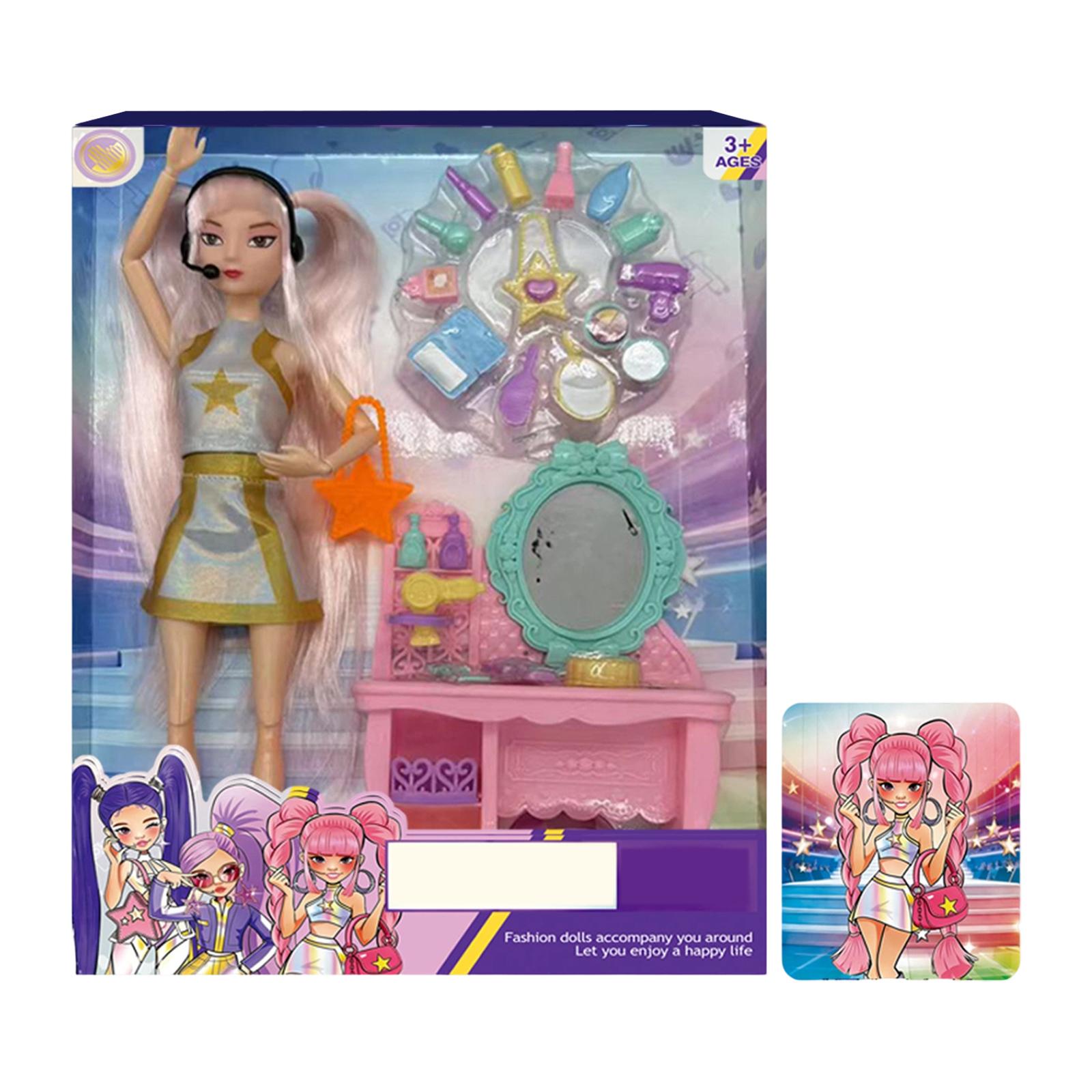 

11.5-inch Articulated Single-figure Girl Group Fashion Doll (standard Model) One Size