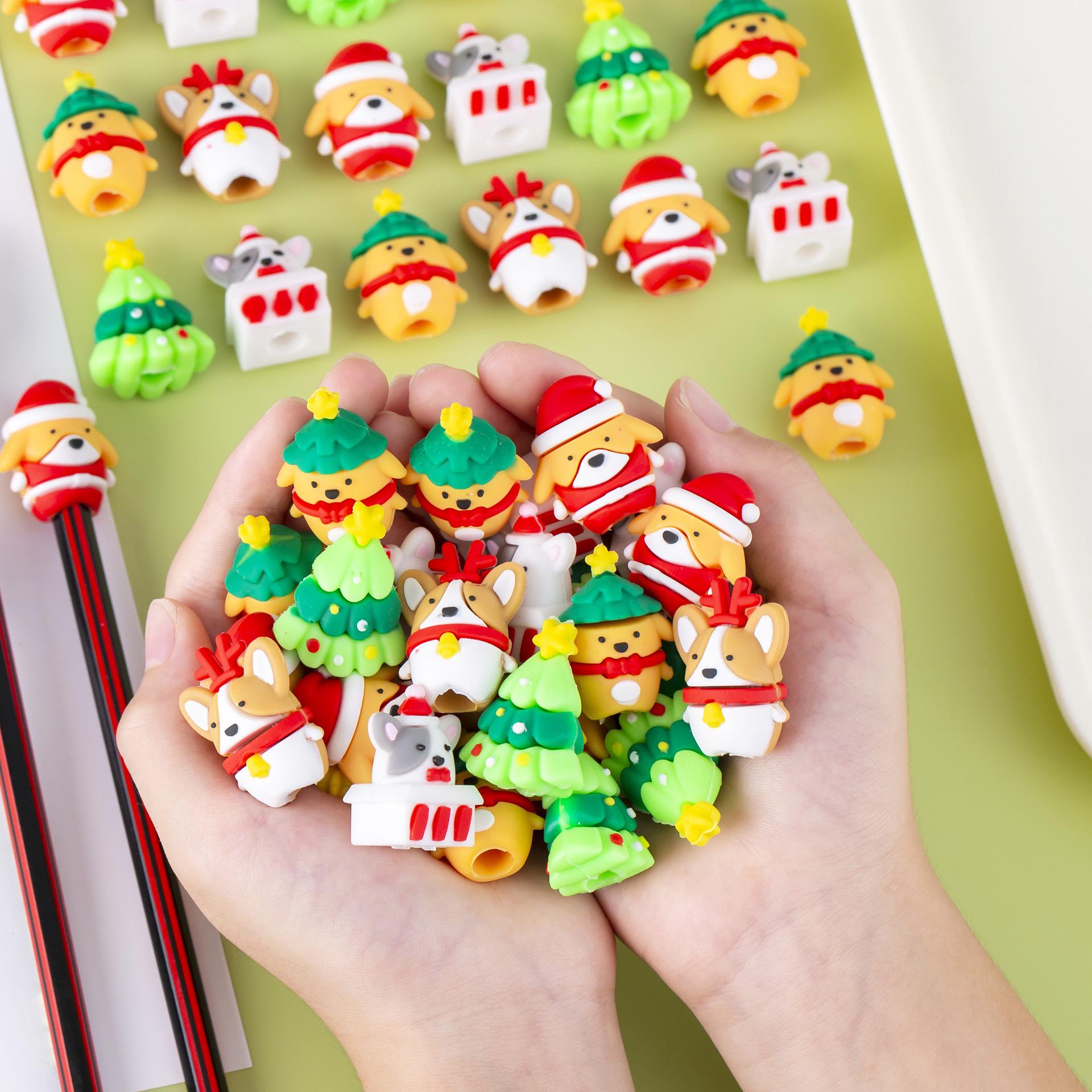 

Cartoon 3D Stereoscopic Soft Rubber Pen Extender with Epoxy Doll for Students