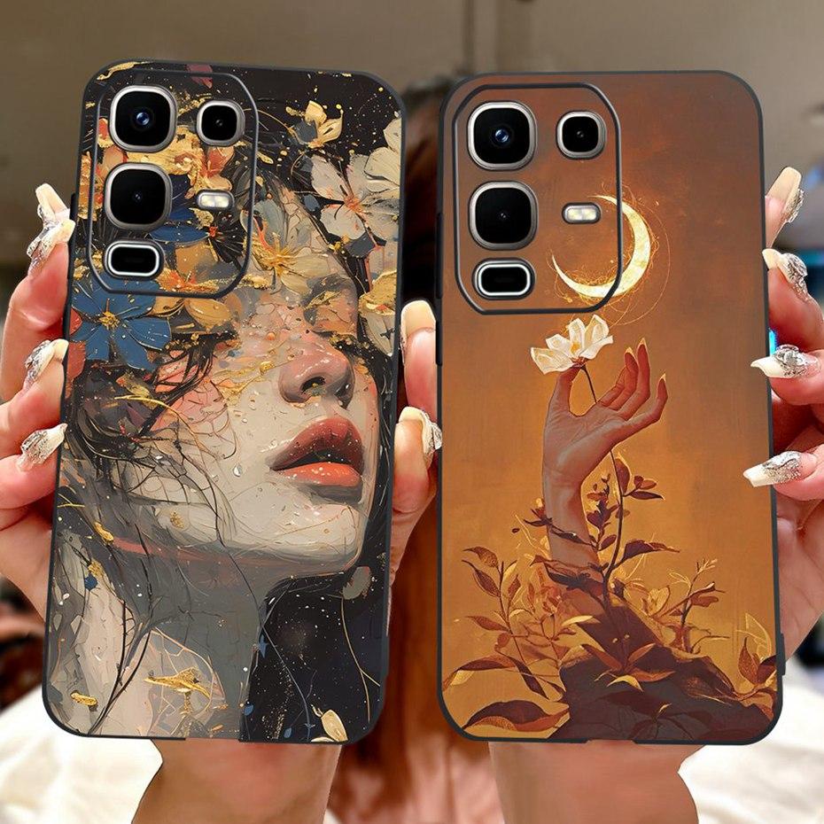 New Fashion Painting Case For Infinix Note 50s 50x 5G Soft Silicone TPU Phone Cases For Infinix Note50S Note50X Cover Bumpers