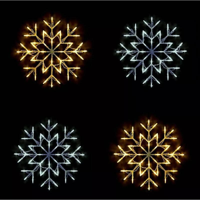 Snowflake Window Led Fairy Light Up Home Party Xmas Christmas Decoration Star