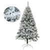 Artificial Christmas Tree with Dense Branches Realistic Spruce Xmas Pine Tree with Metal Stand for Holiday Home Office Decor