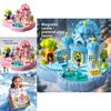 Magnetic Castle Playset For Kids With Realistic Doll Figures For Creative Imaginative Play