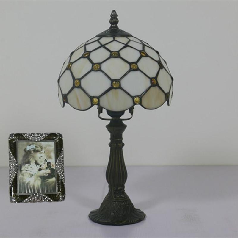 Retro Bar Night Lamp Night Lamp Yellow Glass Lamp Resin Makeup Table Lamps