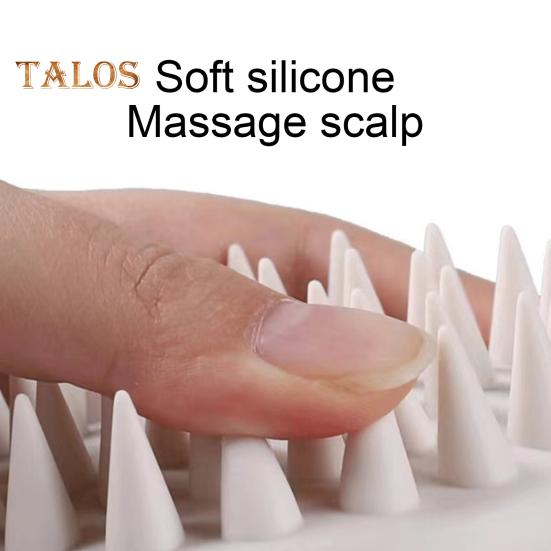 Scalp Massager Shampoo Brush with Soft Bristles Ergonomic Handle Portable Travel Hair Growth Dandruff Removal Scalp Exfoliator Scrubber Cleaning Brush