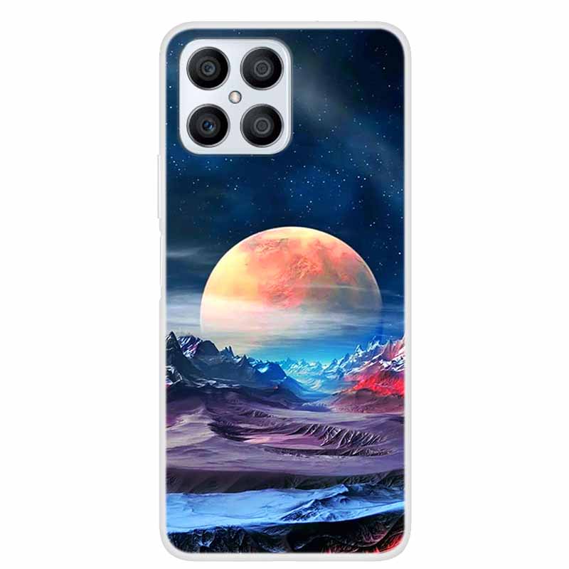 For Honor X8 4G Cases X 8 5G Clear Marble Soft TPU Silicone Back Cover For Honor X8 Phone Cases Fundas HonorX8 X 8 TFY-LX1 LX2
