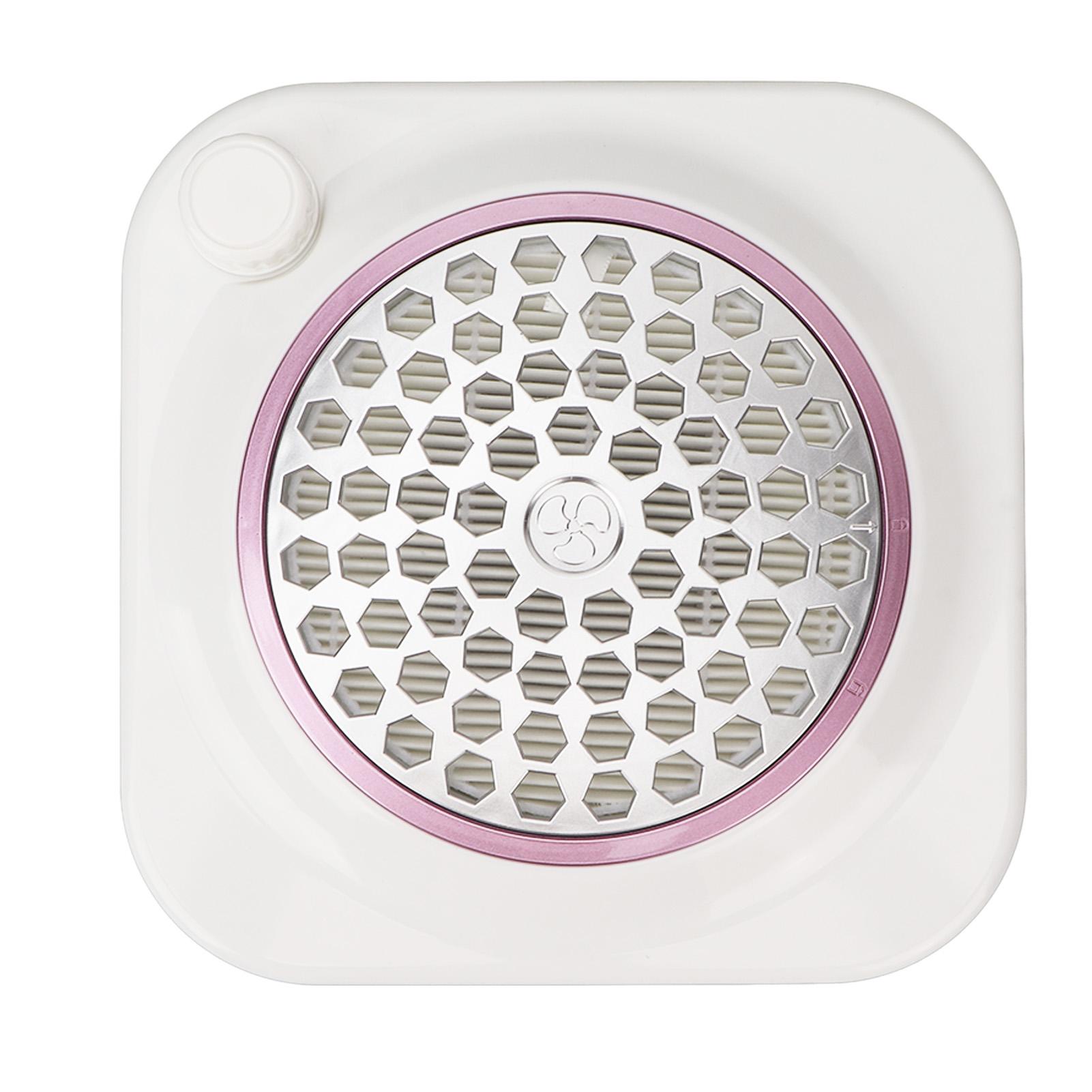 

Пылесос для ногтей с мощным всасыванием и отверстиями для отвода тепла, пылесос для ногтей, вилка стандарта США 100‑240 В EU Plug