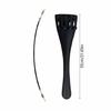Carbon Fiber Cello Tailpiece with Four Fine Tuners and Tail Gut Cord Cello String Board For Convenient Setup And Tuning