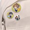 32/44/58mm Love Anime Horimiya Badges On Backpack Accessories Miyamura Izumi Hori Kyouko Cartoon Brooches for Clothes Bag Decor Gifts Pins
