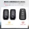 [OFFCURVE] TOYOTA Key Case Zinc Alloy + Genuine Leather Car