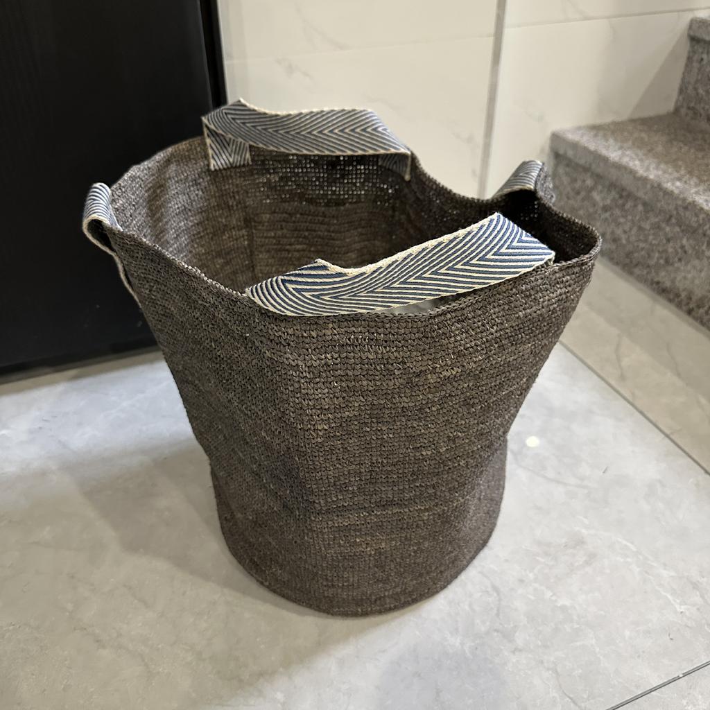 Summer Raffia Straw Bag Large Capacity Woven Beach Bags for Women Handbag Bohemian Rattan Tote Shoulder Bag Travel Basket Bags