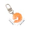 Simulated Shrimp Keychain