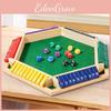 Wooden Teaser Brain Toy Board Game With Six Side Flip Panels For Home Use Party