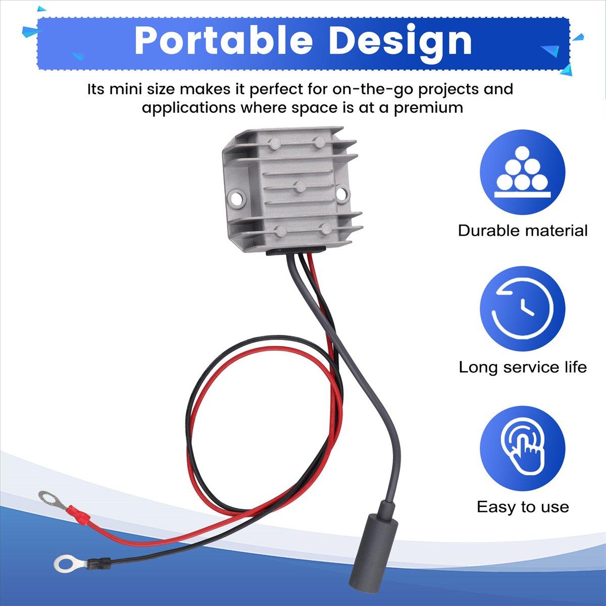 

For Mini Dc to Dc Boost Converter 1.5A 12v 24V to 30v Step Up Voltage Converter Adapter with Cable Female Plug China Mainland