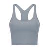 Original I-Shaped Yoga Vest Female with Chest Pad Beauty Back Exercise Underwear Female Bubble Wrap Running Fitness Bra Can Be Outwear